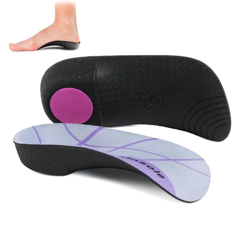 High Arch Support Orthotic Insoles for Flat Feet & Over Pronation