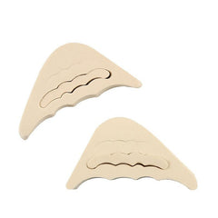 2pcs Toe Plug Soft Sponge Half Insoles for Shoes