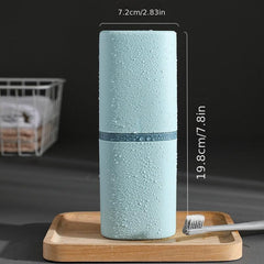 Portable Travel Toothbrush Holder Case Mouthwash Storage Box