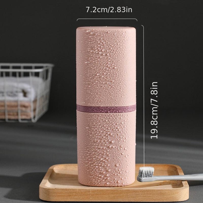 Portable Travel Toothbrush Holder Case Mouthwash Storage Box
