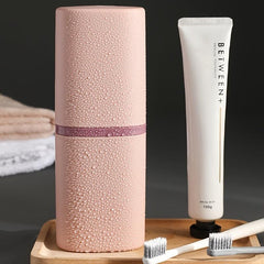 Portable Travel Toothbrush Holder Case Mouthwash Storage Box