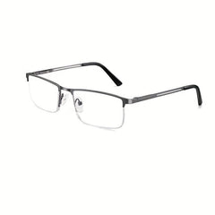 Light Blocking Reading Glasses for Men and Women - Metal Frame