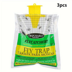 Disposable Hanging Fly Trap Outdoor Fly Catcher Hanging on Balcony