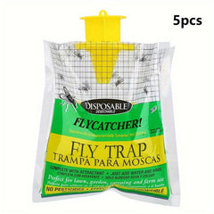 Disposable Hanging Fly Trap Outdoor Fly Catcher Hanging on Balcony