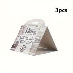 6pcs Pantry Moth Glue Trap Safe Non-Toxic Indoor Outdoor Insect Trap