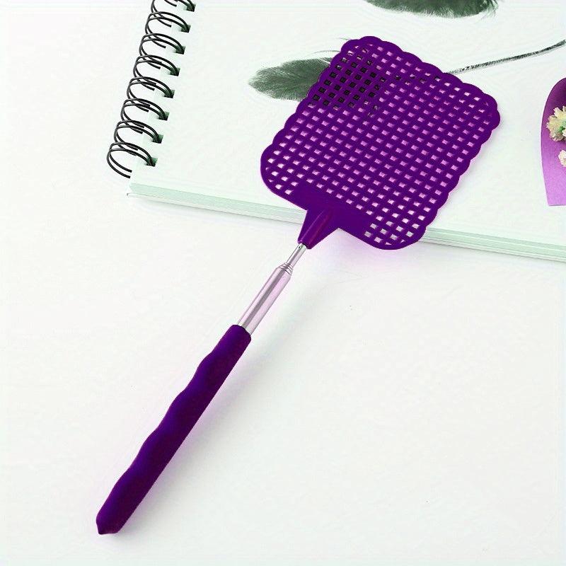 Retractable Plastic Fly Swatter Home Daily Use Fly Killer Artifact