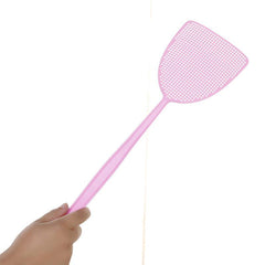 10pcs Durable Plastic Fly Swatter with Long Handle
