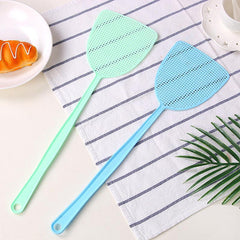 10pcs Durable Plastic Fly Swatter with Long Handle