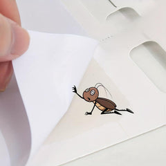 Cockroach Trap Glue Stickers - Powerful Insect Glue Traps for Home
