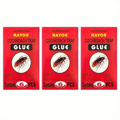 Cockroach Trap Glue Stickers - Powerful Insect Glue Traps for Home