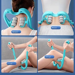 Manual Shoulder Neck Massager Back Neck Functional Kneading Instrument