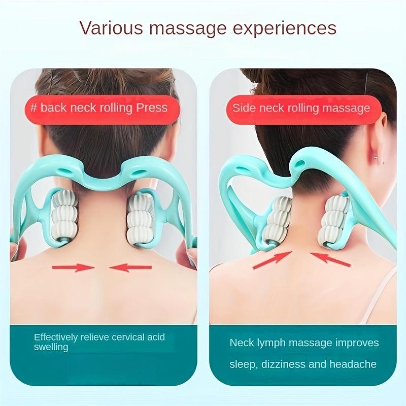 Manual Shoulder Neck Massager Back Neck Functional Kneading Instrument