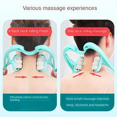 Manual Shoulder Neck Massager Back Neck Functional Kneading Instrument