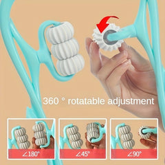 Manual Shoulder Neck Massager Back Neck Functional Kneading Instrument