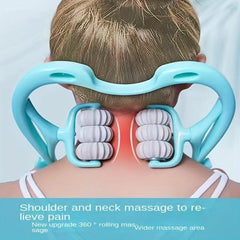 Manual Shoulder Neck Massager Back Neck Functional Kneading Instrument