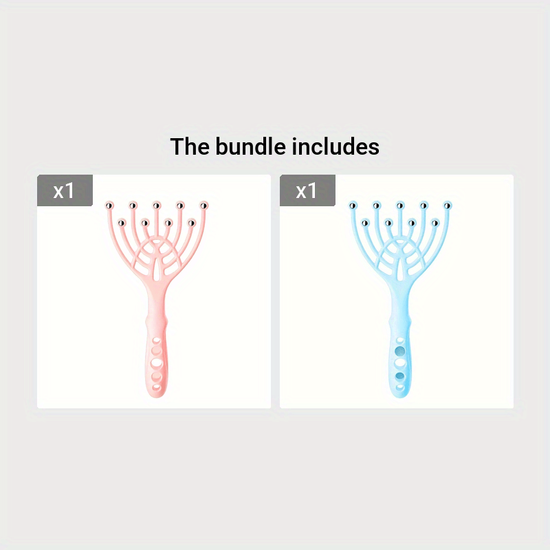 Handheld SPA Head Massager 9 Claws For Hair Care & Relaxation