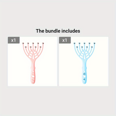 Handheld SPA Head Massager 9 Claws For Hair Care & Relaxation