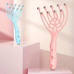 Handheld SPA Head Massager 9 Claws For Hair Care & Relaxation