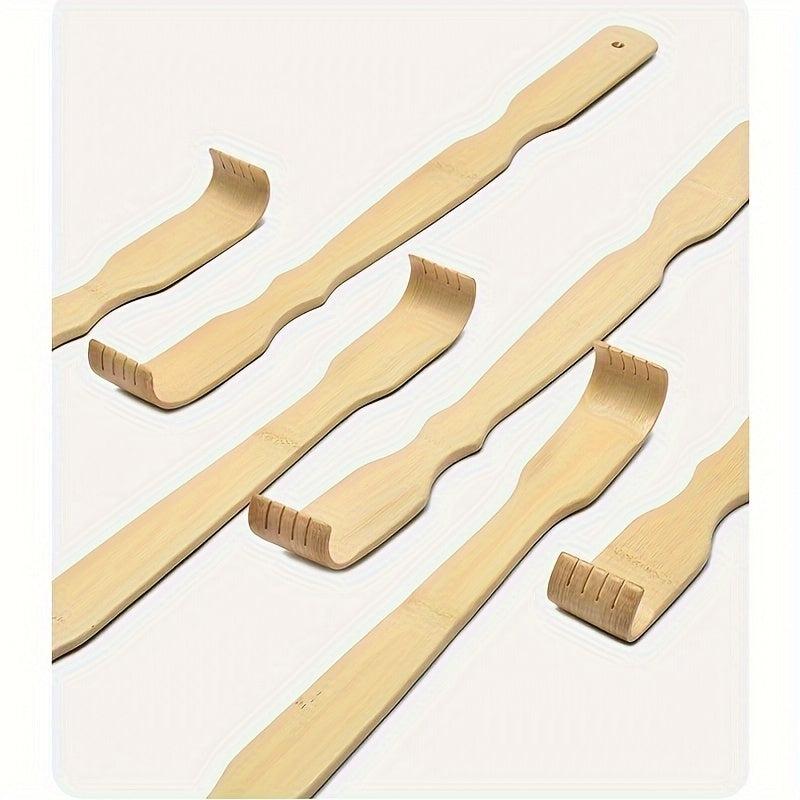 Wooden Back Scratcher Long Handle Portable Scratcher For The Family