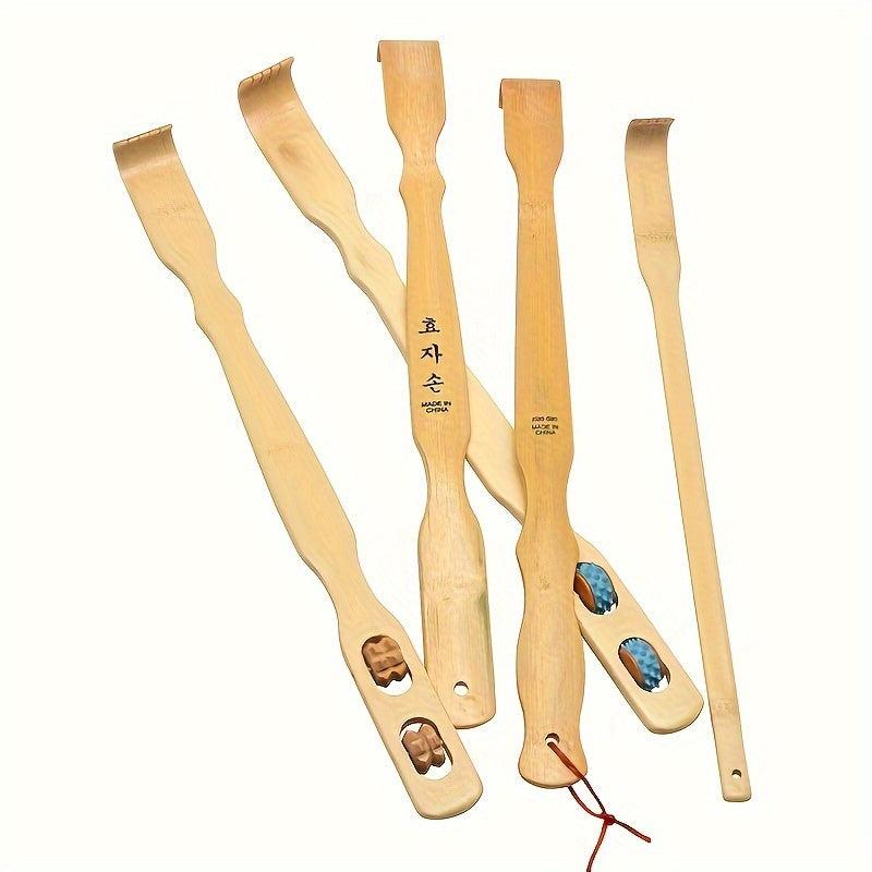 Wooden Back Scratcher Long Handle Portable Scratcher For The Family