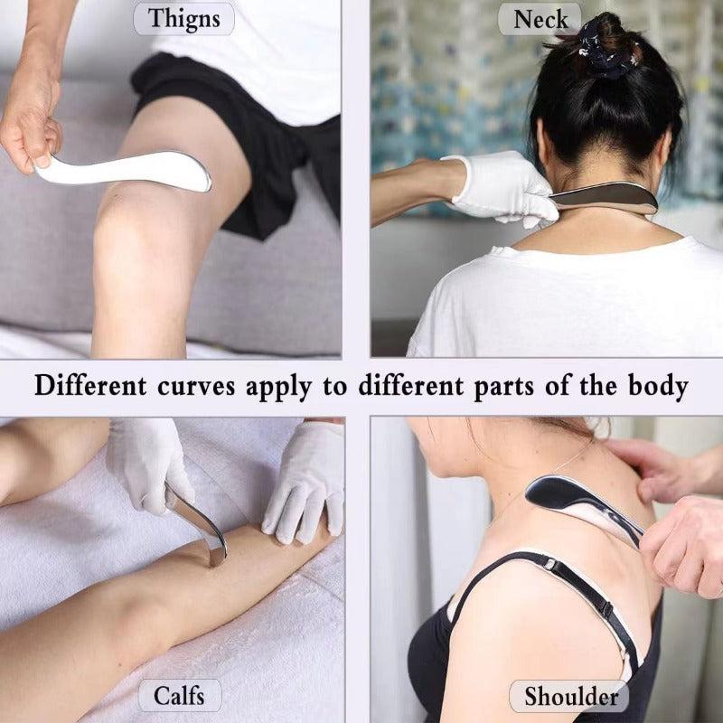 Stainless Steel Gua Sha Board Fitness Massager