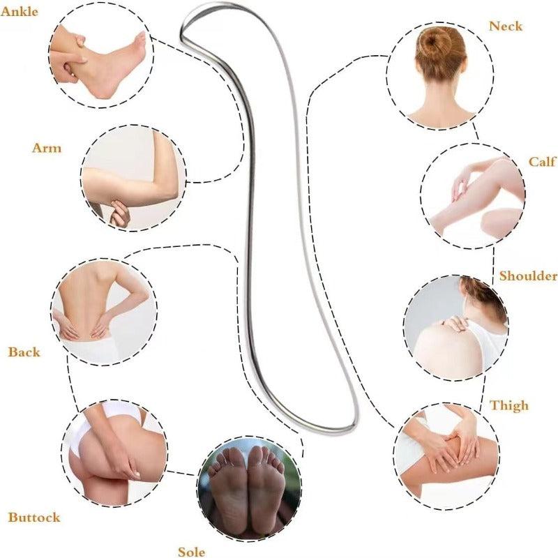 Stainless Steel Gua Sha Board Fitness Massager