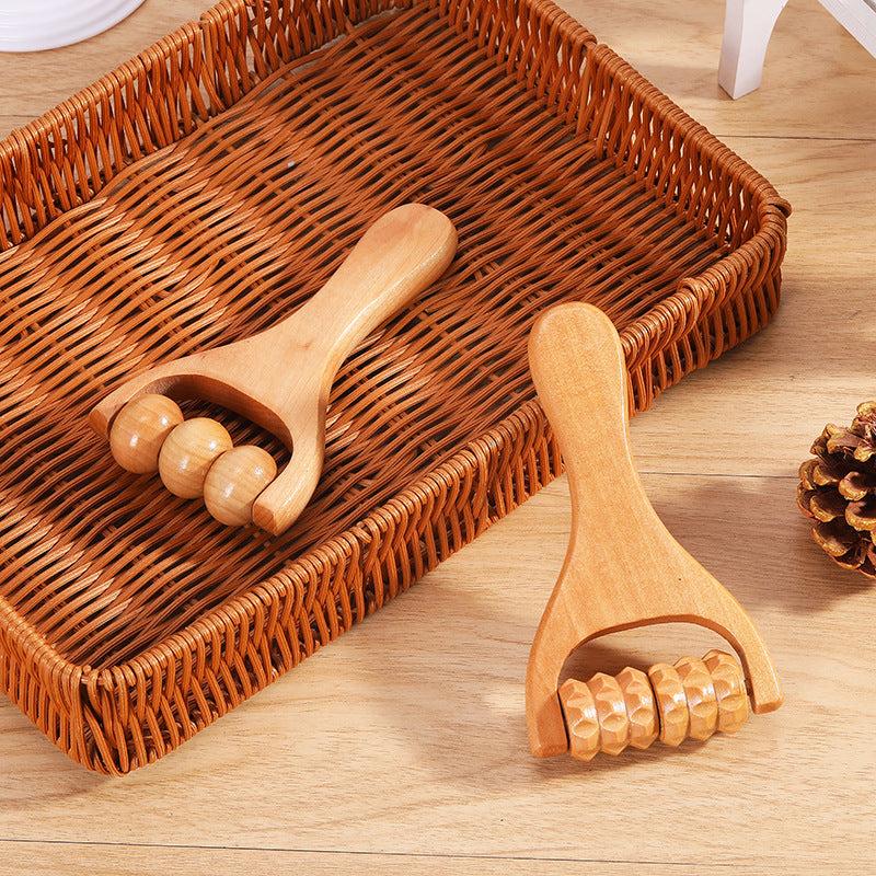 Wooden Roller Massager Body Massage Tool