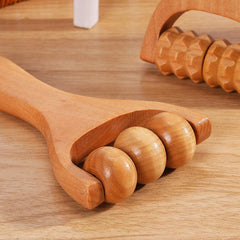 Wooden Roller Massager Body Massage Tool