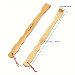Hand Carved Bamboo Itch Scratcher Tool