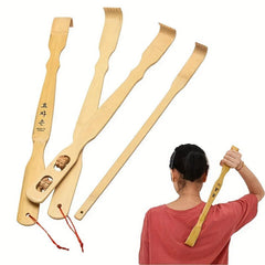 Hand Carved Bamboo Itch Scratcher Tool