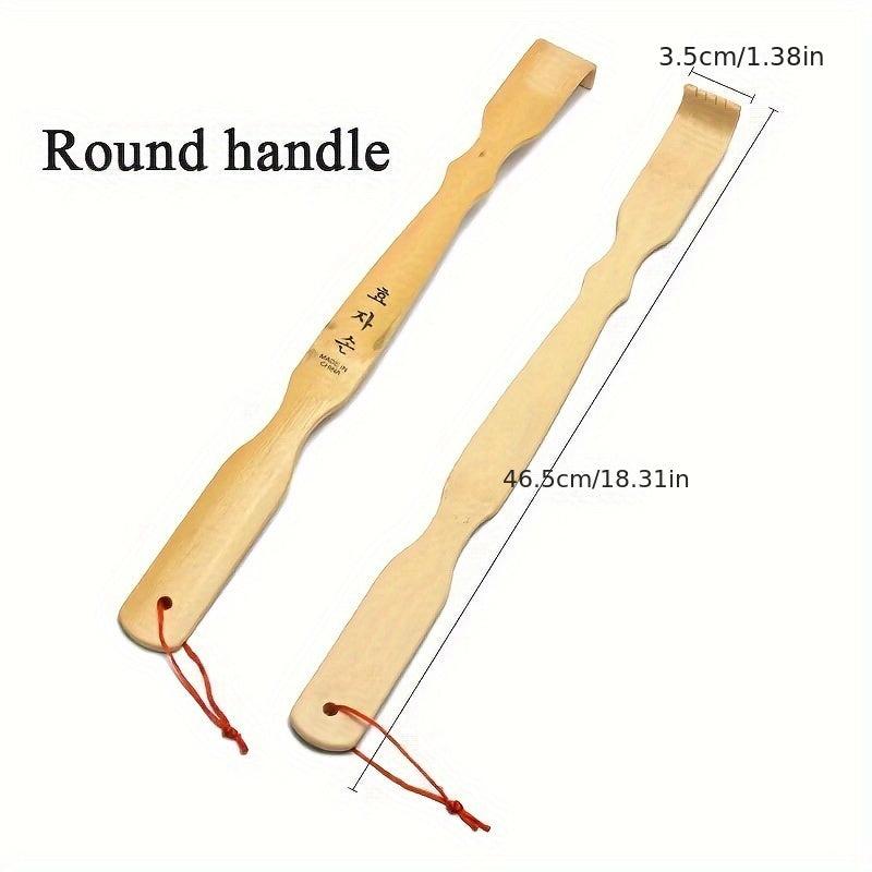 Hand Carved Bamboo Itch Scratcher Tool