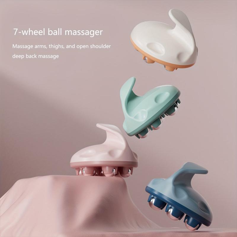 Seven Ball Massager Manual Roller Ball Small Arm Shoulder Waist Thigh Massager