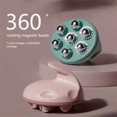 Seven Ball Massager Manual Roller Ball Small Arm Shoulder Waist Thigh Massager