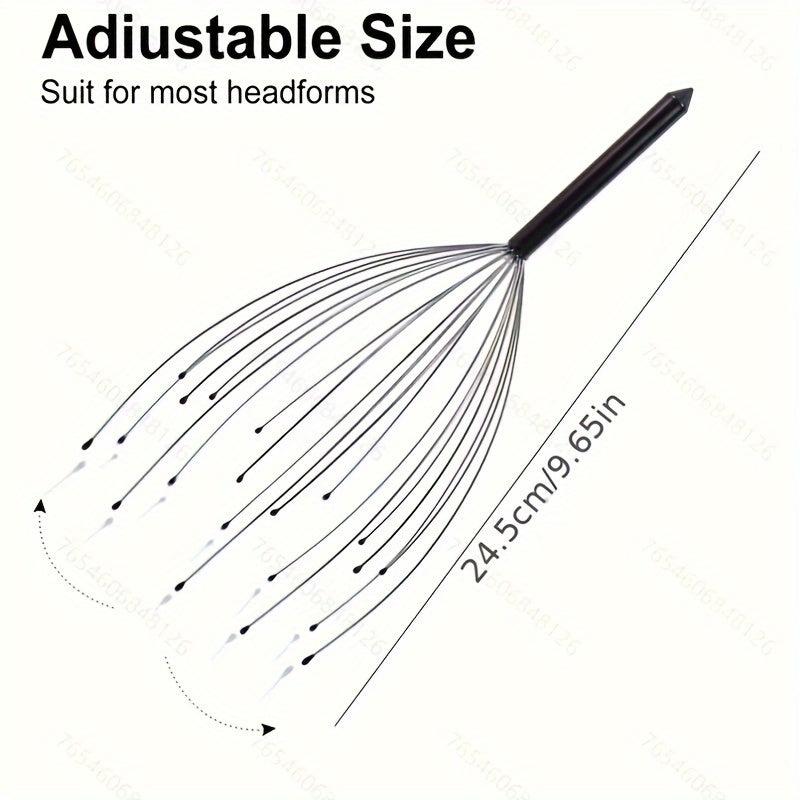 3pcs Head Massager Scratcher Handheld Scalp Massage Tingler For Deep Relaxation