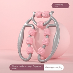 9-Wheel Leg Massager Ring: Relieve Muscle Pain Instantly