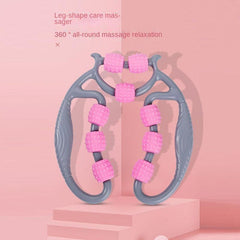 9-Wheel Leg Massager Ring: Relieve Muscle Pain Instantly