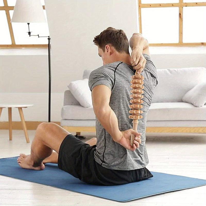 Wooden Massager Roller Trigger Body Self Muscle Massage Tool
