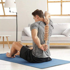 Wooden Massager Roller Trigger Body Self Muscle Massage Tool