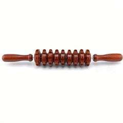 Wooden Massager Roller Trigger Body Self Muscle Massage Tool