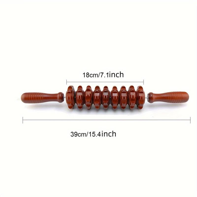 Wooden Massager Roller Trigger Body Self Muscle Massage Tool
