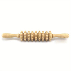 Wooden Massager Roller Trigger Body Self Muscle Massage Tool