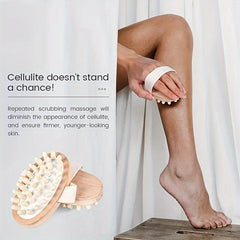 Wooden Hand Held Massager Natural Wood Head Scalp Massage Tool