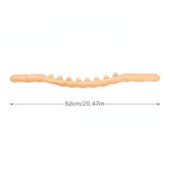 Wood Massage Stick for Back Pain & Stress Relief