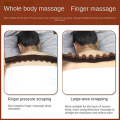 Wood Massage Stick for Back Pain & Stress Relief