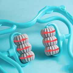 Portable Cervical Massager Kneading Rolling Ball Manual Neck Shoulder Massage