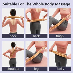 Wooden Massage Tool for Back, Legs, and Whole Body