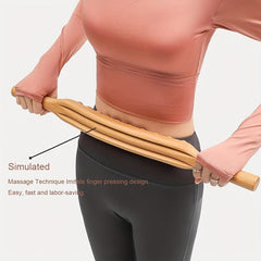 Wooden Massage Tool for Back, Legs, and Whole Body