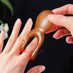 Wood Gua Sha Tool Natural Sandalwood Nose Guasha Massage