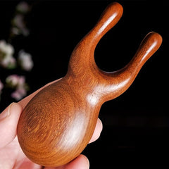 Wood Gua Sha Tool Natural Sandalwood Nose Guasha Massage