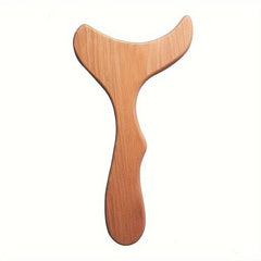 Wooden Gua Sha Tool for Lymphatic Drainage and Meridian Clearing